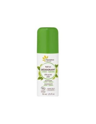 Desodorante Limon-Verbena Roll-On 50Ml. Vegan de Fleurance Nature