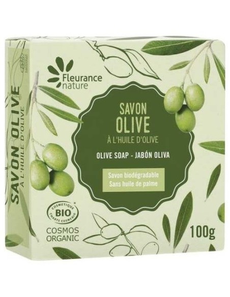 Jabon Perfumado Oliva Pastilla 100Gr. de Fleurance Nature