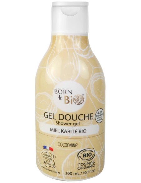 Gel De Ducha Miel De Karite 300Ml. Bio de Born To Bio