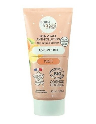 Cuidado Facial Antipolucion Piel Grasa 50Ml. Bio de Born To Bio