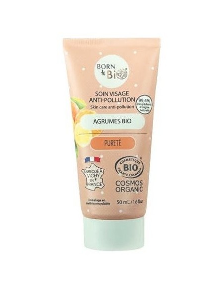 Cuidado Facial Antipolucion Piel Grasa 50Ml. Bio de Born To Bio