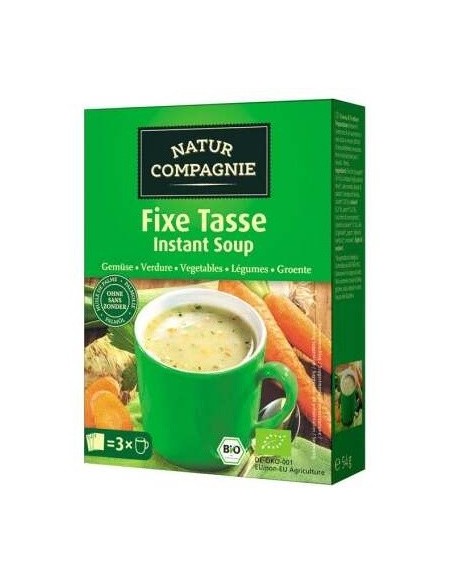 Sopa De Champiñones Instantanea 12Cajasx3Sbrs. Bio de Natur Companier