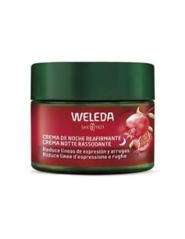 Crema de Noche Reafirmante de Granada y Péptidos de Maca 40ml  de Weleda