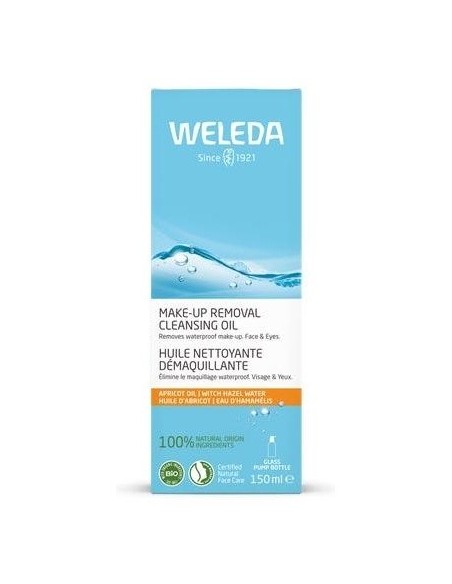 Aceite Limpiador Desmaquillante Weleda 150 Ml.
