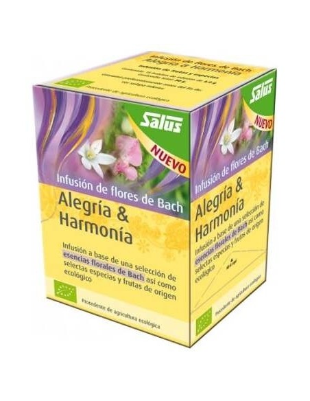 Infusion Flores Bach Alegria Y Harmonia 15Sbrs.Salus de Salus