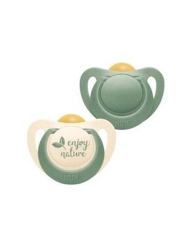 Chupete Nuk For Nature 18-36 Silicona 2Ud. de Nuk