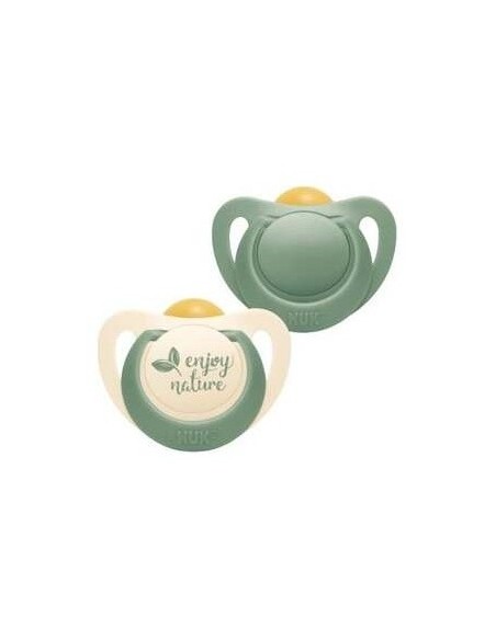 Chupete Nuk For Nature 18-36 Silicona 2Ud. de Nuk