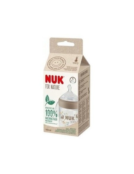 Biberon Nuk For Nature Pp Tc Silicona 150Ml. de Nuk