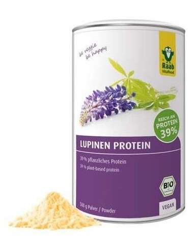 Proteina De Lupino Natural 500Gr. Bio Sg Vegan de Raab Vitalfood