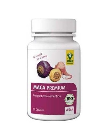 Maca 80Cap. Bio Sg Vegan de Raab Vitalfood