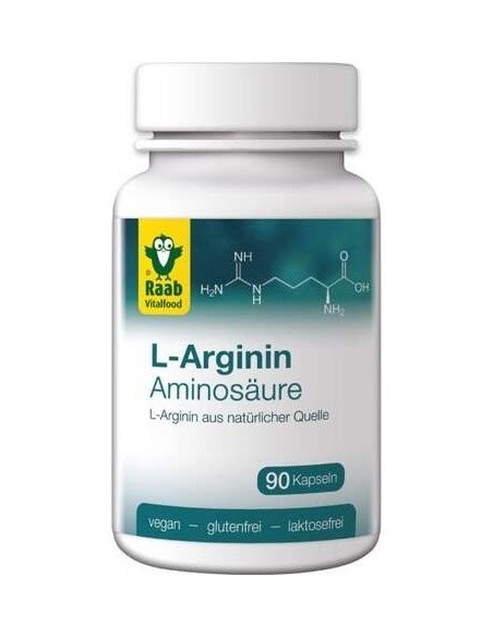 L-Arginina 90Cap. Sg Vegan de Raab Vitalfood