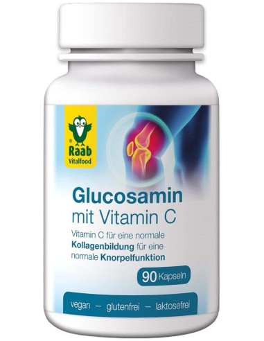 Glucosamina 800mg, 90 cápsulas de Raab Vitalfood