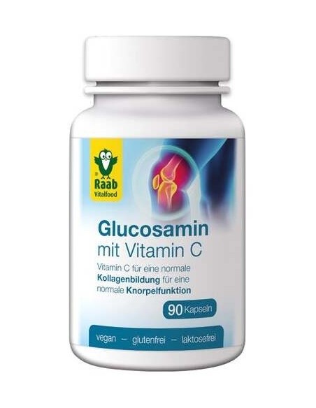 Glucosamina 800mg, 90 cápsulas de Raab Vitalfood