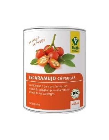 Escaramujo 150Cap. Bio Sg Vegan de Raab Vitalfood