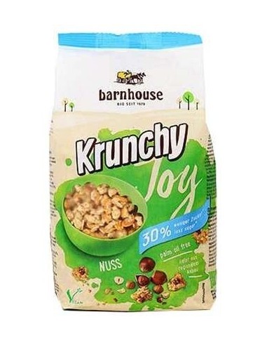 Muesli Krunchy Joy Avellanas 375Gr. Bio S/A de Barnhouse