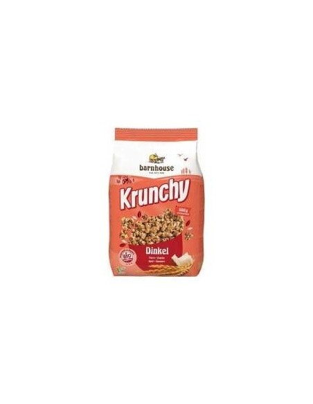 Muesli Krunchy Trigo Espelta Coco  600 Gr Bio de Barnhouse