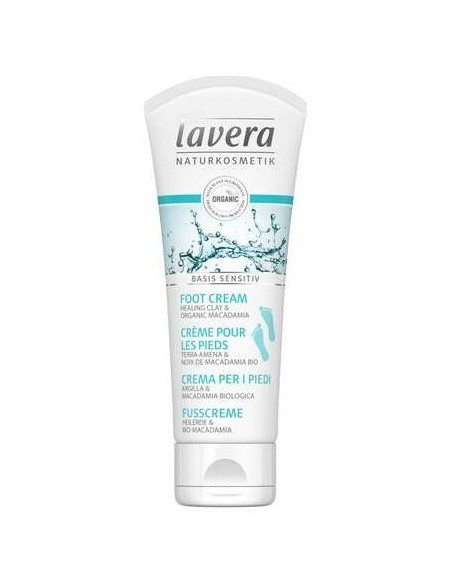 Crema Pies Ac. Macadamia+Arcilla 75Ml. Bio de Lavera