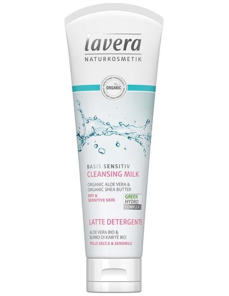 Leche Limpiadora 2En1 Aloe + Karite 125Ml. Bio de Lavera