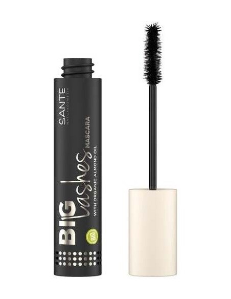 Mascara De Pestañas Big Lashes 01 Black 10Ml. de Sante Naturkosmetik