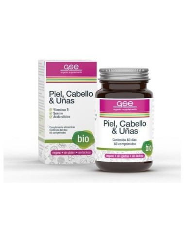 Cabello, Piel y Uñas Bio de Gse Organic Supplements
