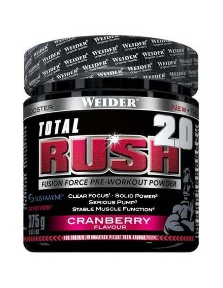 Weider Total Rush 2.0 Cranberry 375Gr. de Weider
