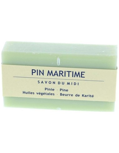 Jabon En Pastilla De Pino Maritimo 100Gr. Bio de Savon Du Midi