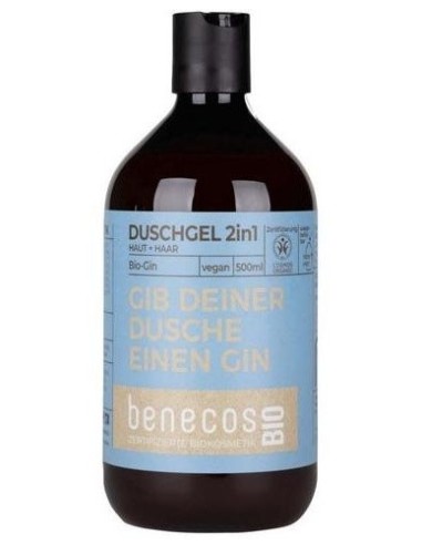 Gel De Baño 2En 1 Ginebra 500Ml. Bio Vegano de Benecos
