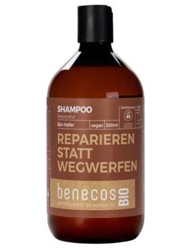 Champu Reparador Avena 500Ml. Bio Vegano de Benecos
