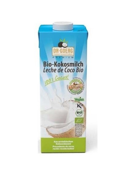 Leche De Coco Para Cocinar 1L. Bio de Dr. Goerg