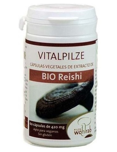 Reishi Bio 60Cap. de Pilze Wolhrab