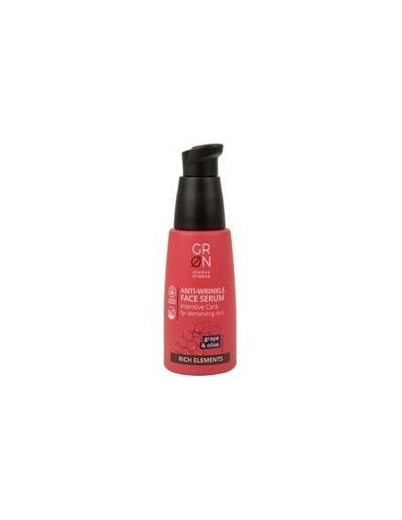 Serum Anti-Arrugas Acido Hialurónico Pepita de Uva y Oliva,30ml Rich Element de Grn