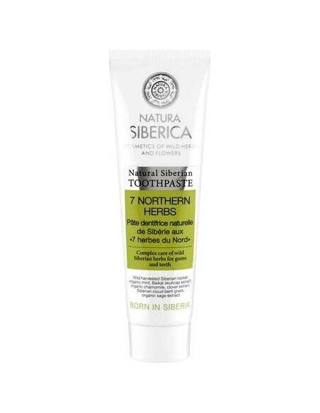 Dentifrico Natural 7 Hierbas Nordicas 100Gr. de Natura Siberica