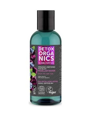 Detox Agua Micelar Facial Negra 170Ml. Eco Vegan de Natura Siberica