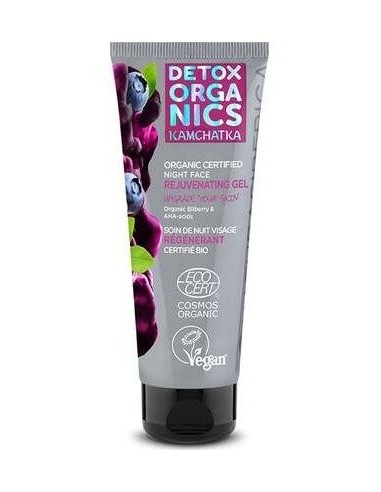 Detox Gel De Noche Facial Rejuvenecedor 75Ml. Eco de Natura Siberica