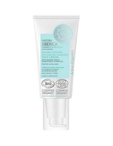Crema Facial Dia-Noche Vigorizante Piel Seca 50Ml. de Natura Siberica