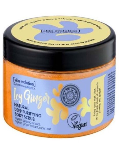 Skin Evolution Icy Ginger Exfoliante Corporal 300M de Natura Siberica
