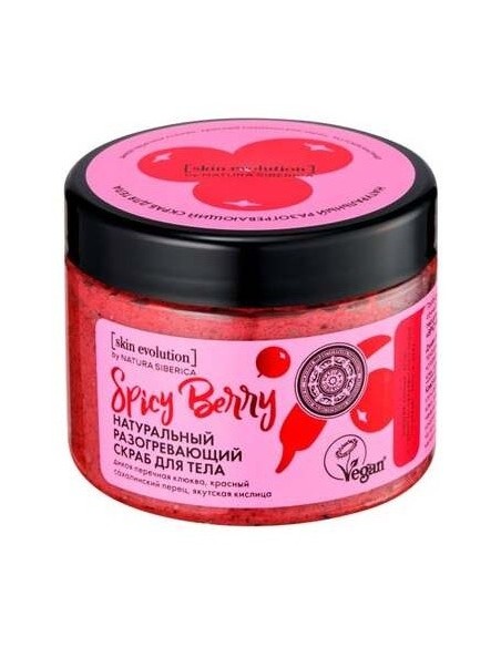 Skin Evolution Spicy Berry Exfoliante Corp. 300Ml. de Natura Siberica