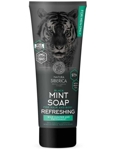 Jabon De Menta Para Cabello Y Cuerpo 200Ml. de Natura Siberica