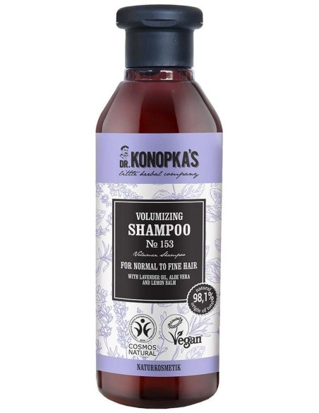 Champu Volumen Cabello Normal Y Fino 280Ml. Vegan de Dr. Konopka´S