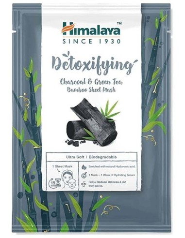 Mascarilla Facial Detox Hojas Bambu-Te Verde 30Ml de Himalaya
