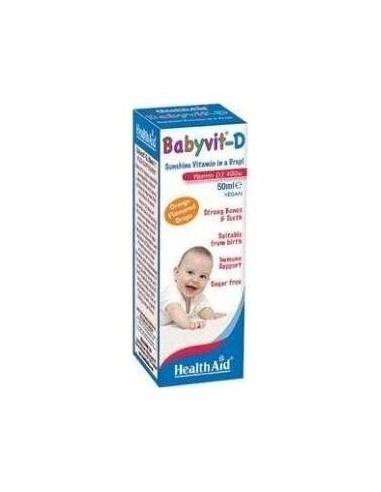 Baby Vit D 50Ml. de Health Aid