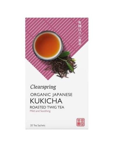 Te Kukicha Infusion 20Bolsitas. Bio de Clearspring