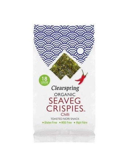 Snack De Alga Nori Tostada Chili Bio  5 G de Clearspring