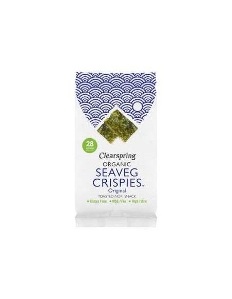 Snack De Alga Nori Tostada Bio  4 G de Clearspring