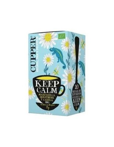 Keep Calm Infusion 20Bolsitas. Bio de Cupper