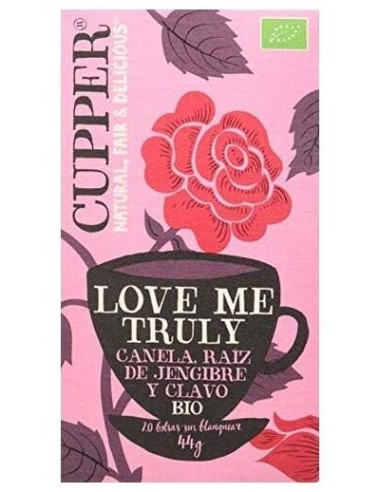 Love Me Truly Chai Infusion 20Bolsitas. Bio de Cupper