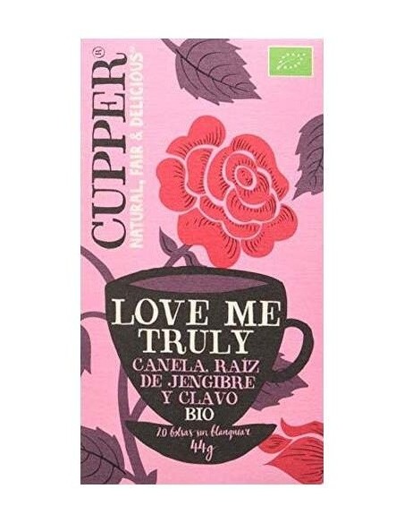 Love Me Truly Chai Infusion 20Bolsitas. Bio de Cupper