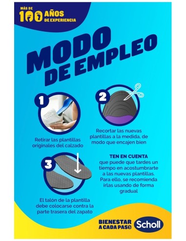 Scholl Plantilla Fascitis Plantar T/S 37-39,5 2 Un de Scholl