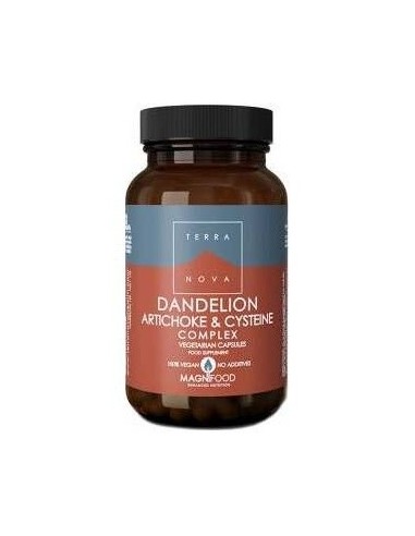 Diente De León, Alcachofera Y Cisteína Complex 50 Vcáps de Terranova