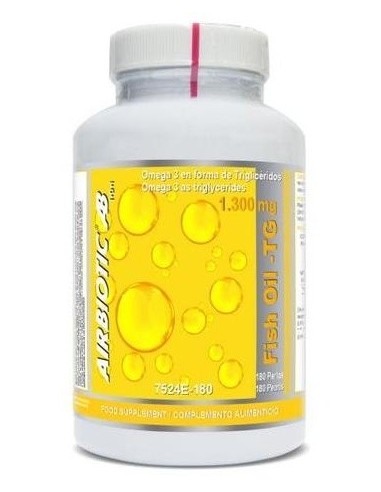 Fish Oil Tg 1300Mg 180Cap. de Airbiotic